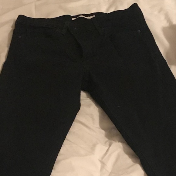 Black jeans with wide leg - Picture 1 of 4